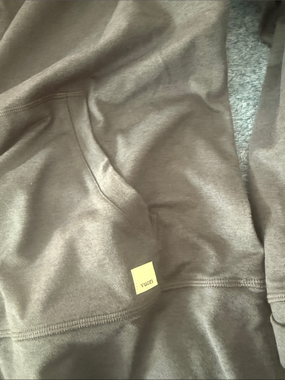 Vuori Ponto Performance Half Zip Hoodie Size L - Picture 6 of 7